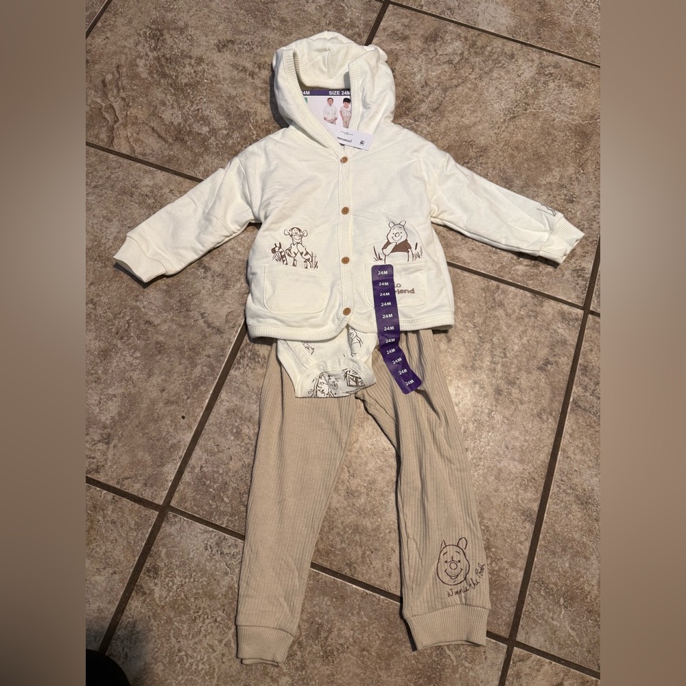 Disney Baby Cream 3-Piece Set
